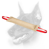 Doberman Dog Jute Bite Tug with Two Comfy Handles Doberman Dog Jute Bite Tug with Two Comfy Handles