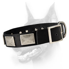 Personalized nylon collar