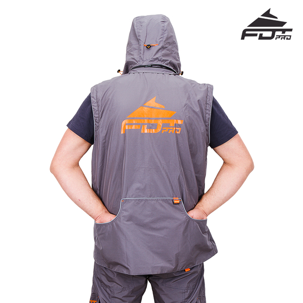 Top Rate Dog Training Suit Grey Color from FDT Wear