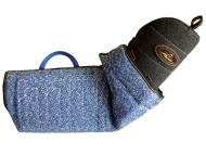 Puppy sleeve made of french linen with protection should