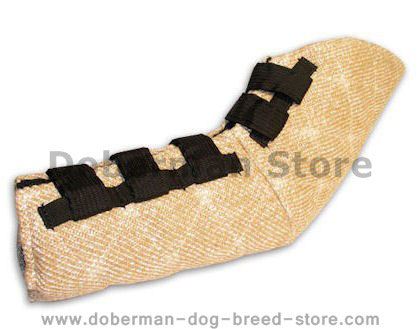 training doberman with hidden bite sleeve