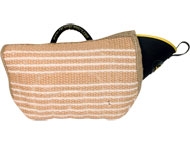 Short Intermediate dog bite sleeve made of French linen PS15