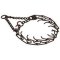 Strong Herm Sprenger Doberman Pinch Prong Collar of Black Stainless Steel - 2.25 mm (1/11 inch)
