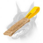 Doberman Dog Small Jute Tug for Efficient Training from the Puppyhood
