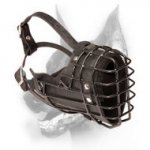Winter Walking Wire Basket Dog Muzzle Padded All Over