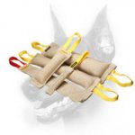 Doberman Dog Jute Training Set of 4 Bite Tugs + Bite Rag for FREE