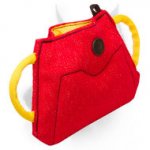 Doberman Puppy and Young Dog Bite Builder of Strong French Linen Material