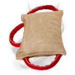 Jute Dog Bite Training Pad Equipped with 3 Handles for Young and Adult Canines