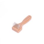 "Tidy Look" Wooden Brush/Comb With Metal Teeth for Doberman