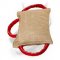 Jute Dog Bite Training Pad Equipped with 3 Handles for Young and Adult Canines