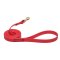 Red Waterproof Doberman Leash Made of Biothane