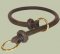 Rolled Leather Slip Collar 1/2'' wide for Doberman