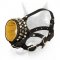 Doberman og Nappa Padded Muzzle with Amazing Studs
