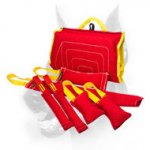 Doberman Puppy Training Set of 7 Items - French Linen Material