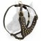 Studded Leather Dog Harness-Exclusive Friendly Doberman Harness