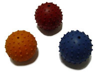 Rubber Squeaky Ball Dog Toy (2 1/3 inch) (6 cm)-Doberman Dog Toys
