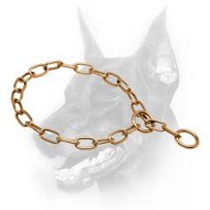 Doberman Dog Choke Chain Curogan Collar