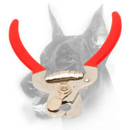 Doberman Dog Nail Clipper with Ergonomic Vinyl Handles