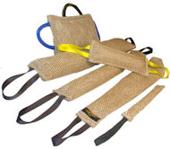 Doberman Training supplies jute bite tugs set