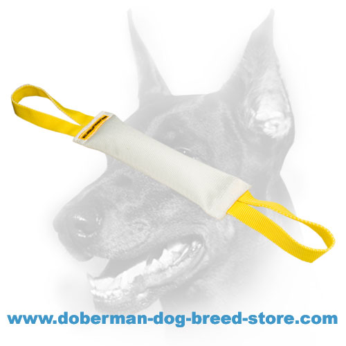 Doberman Dog Bite Tug - Tough Fire Hose Material