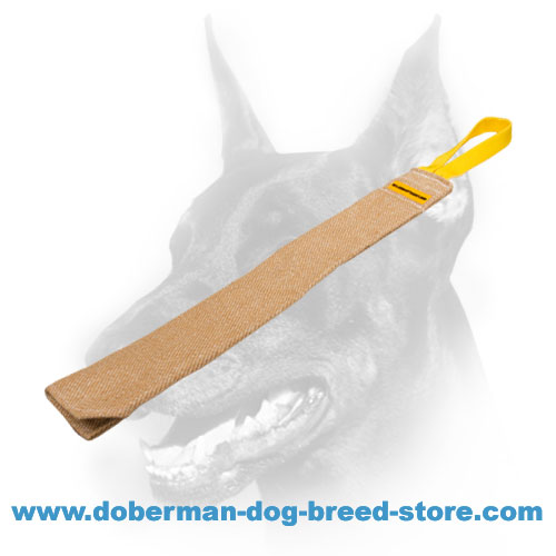 Doberman Dog Jute Bite Rag for Prey Drive Training - Click Image to Close