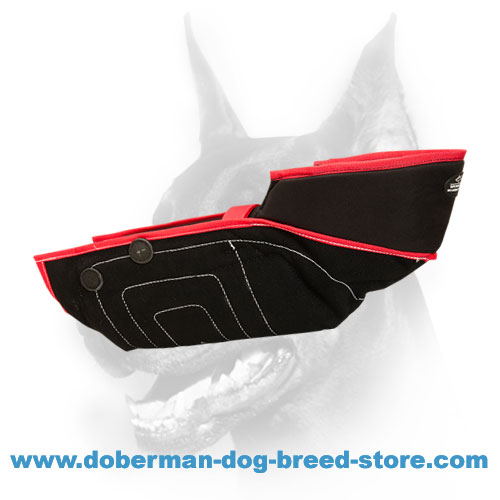 Strong French Linen Dog Bite Sleeve with 2 Handles for Protection Training