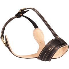 Excellent Leather Dog Muzzle