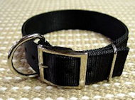40 cm wide Nylon Dog Collar for Doberman - 18"-31"